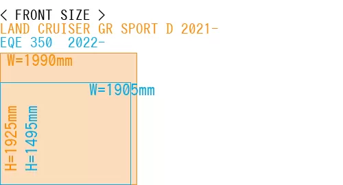 #LAND CRUISER GR SPORT D 2021- + EQE 350+ 2022-